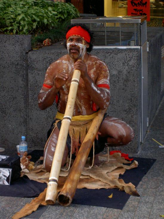 Aborigènes dans la rue